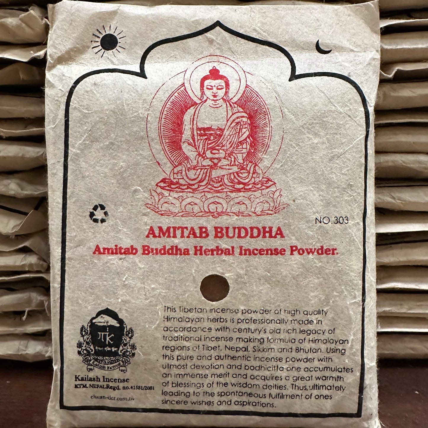Tibetan Herbal Incense Powder