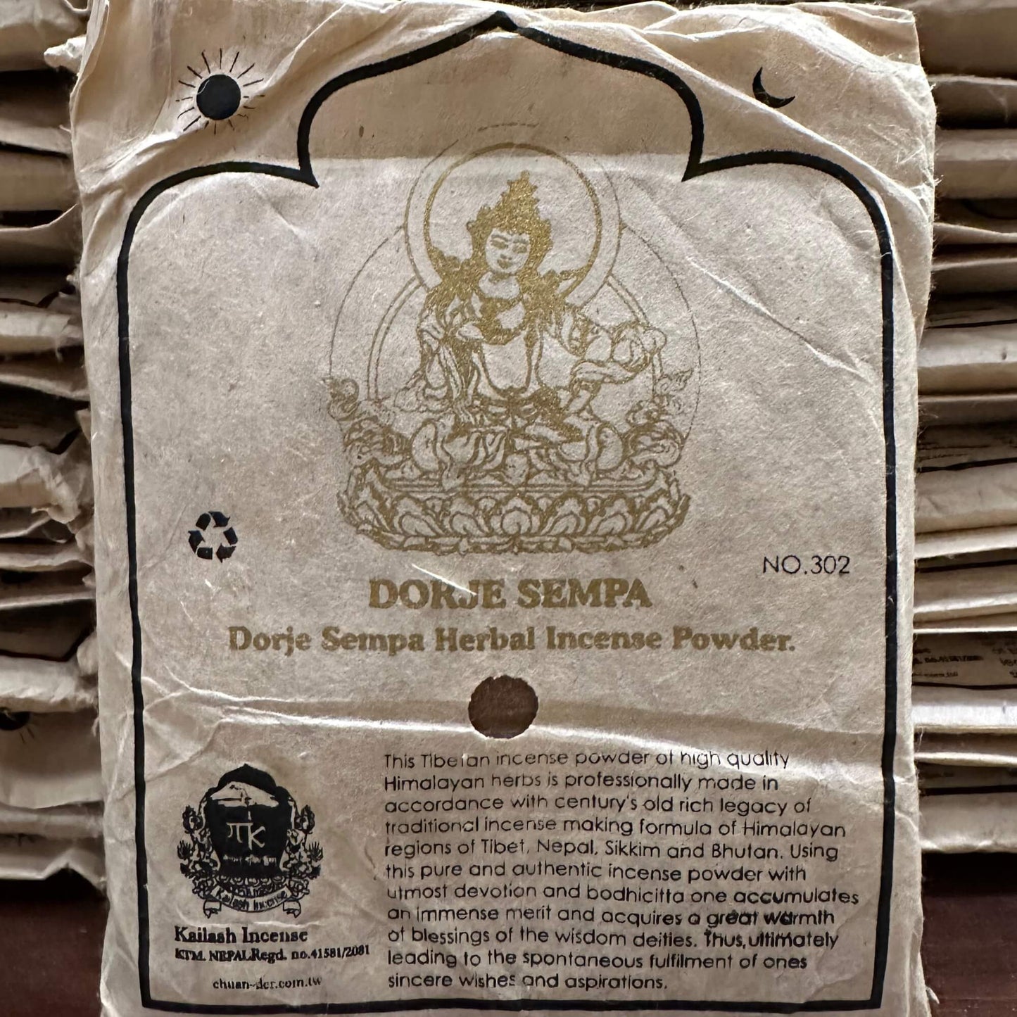 Tibetan Herbal Incense Powder