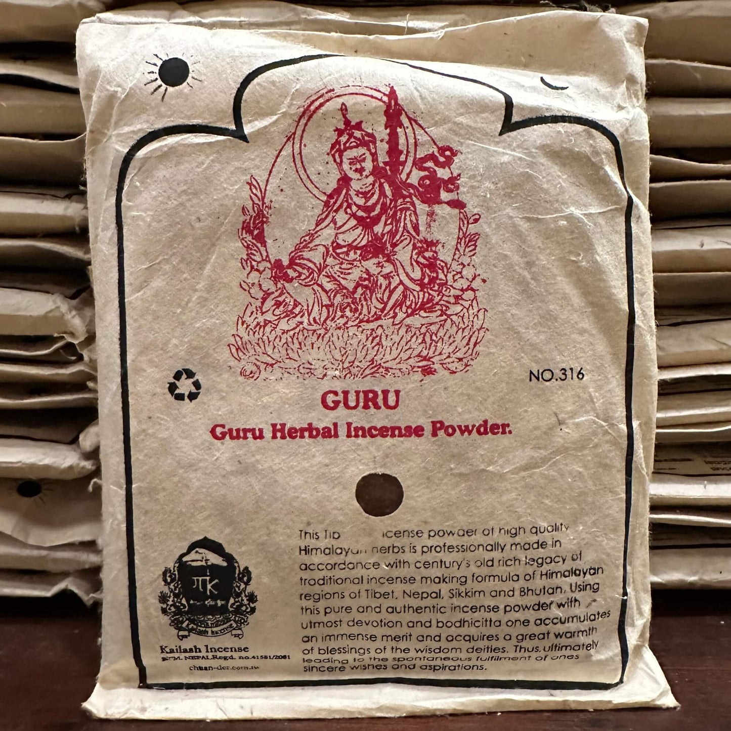 Tibetan Herbal Incense Powder
