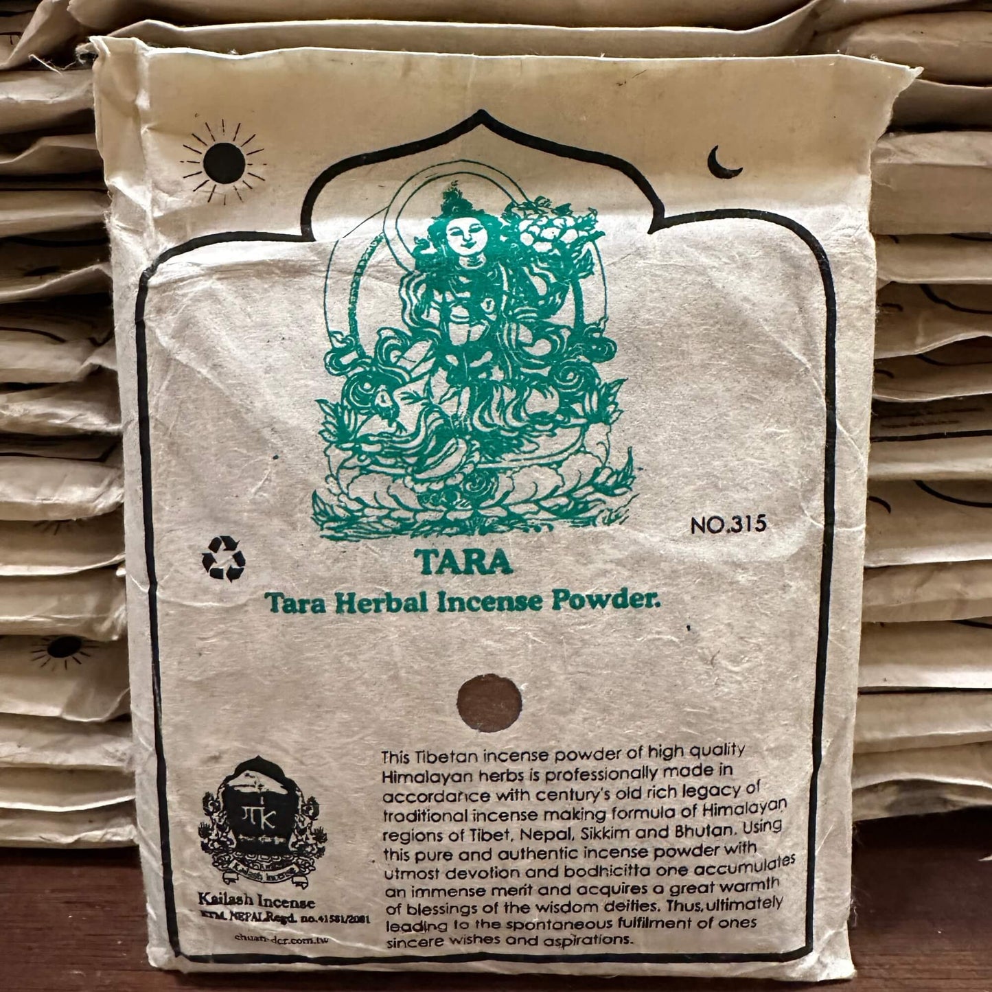 Tibetan Herbal Incense Powder