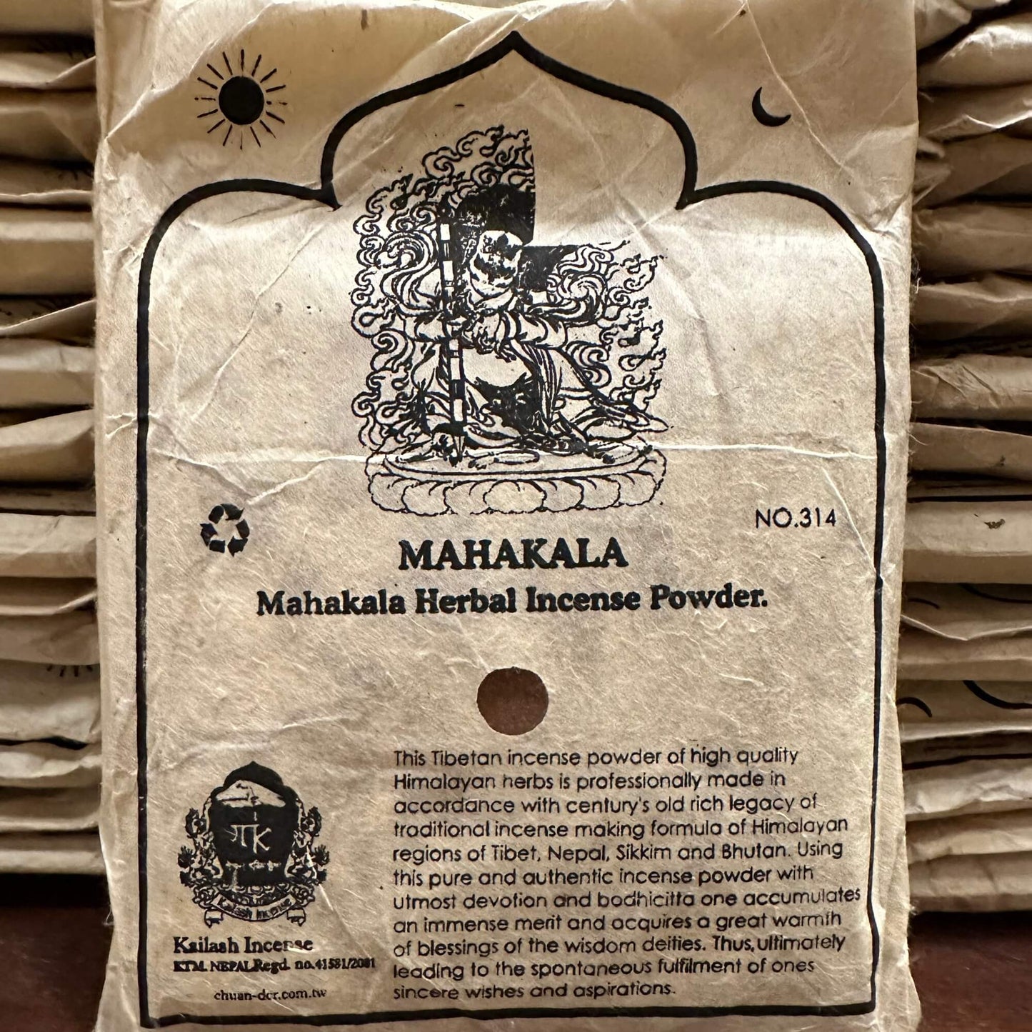 Tibetan Herbal Incense Powder